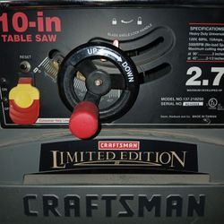 Craftsman Table Saw