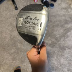 Golf Club Driver (Toski Golf  Kodiak 1 Dual Tier Technology) Tungsten