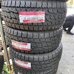 275/55/20 Landspider At Set Of 4 New Tires Installed And Balanced