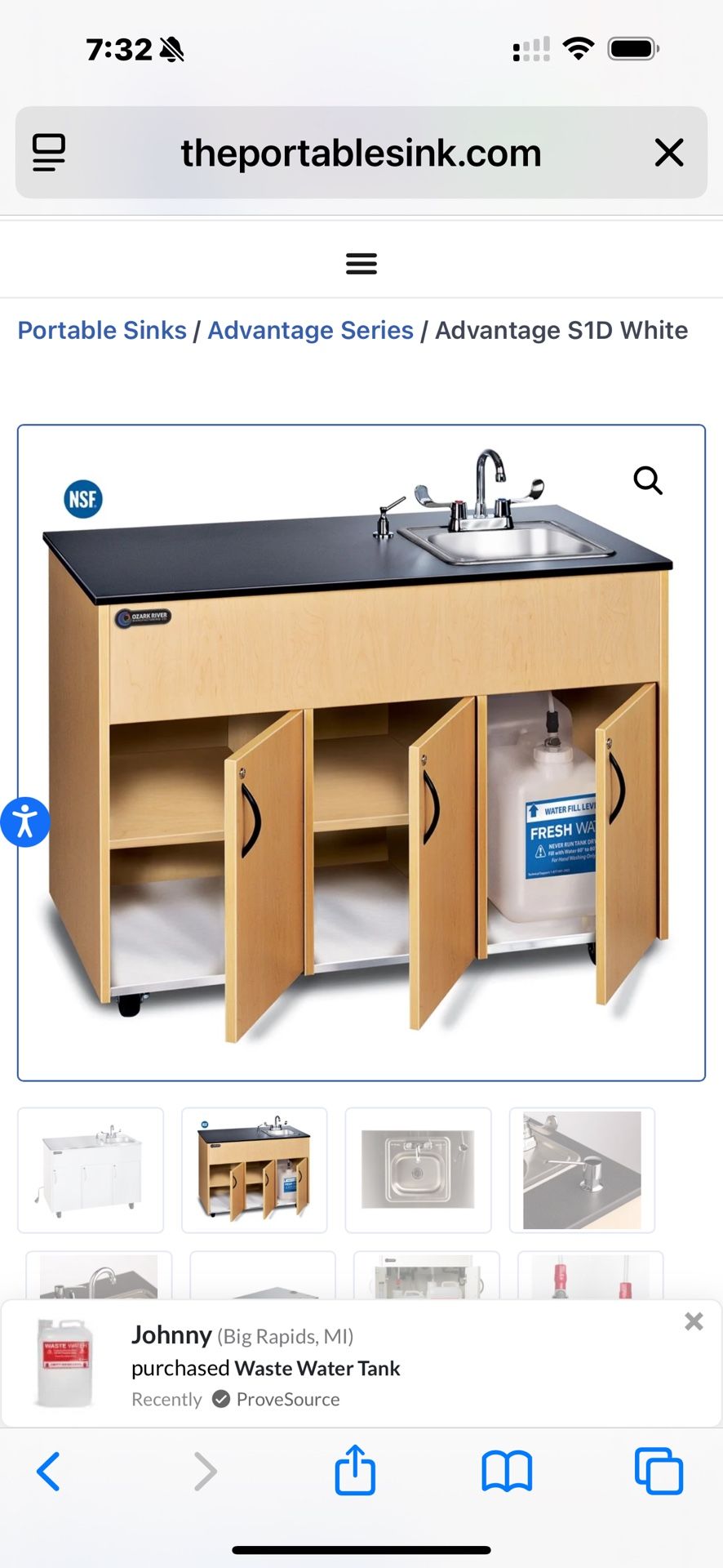 Great  portable sink