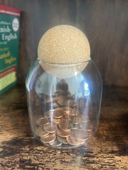 Glass Cork Jar For Decor