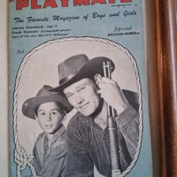 September 1958 "Children's Playmate Magazine. "