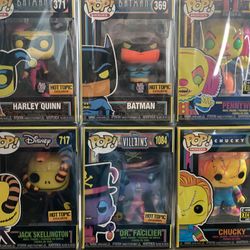 Funko Black Light Pop Bundle