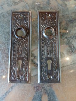 Late 1800’s-early 1900’s Backplates Victorian Eastlake