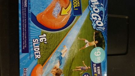 New slip and slide