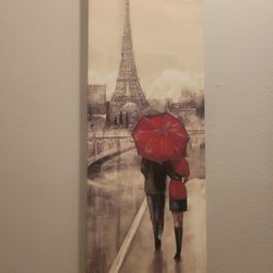 Red Umbrella Canvas 