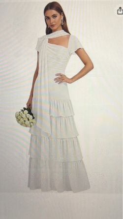 White dress