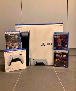 New Console Disc Version Games + Controller