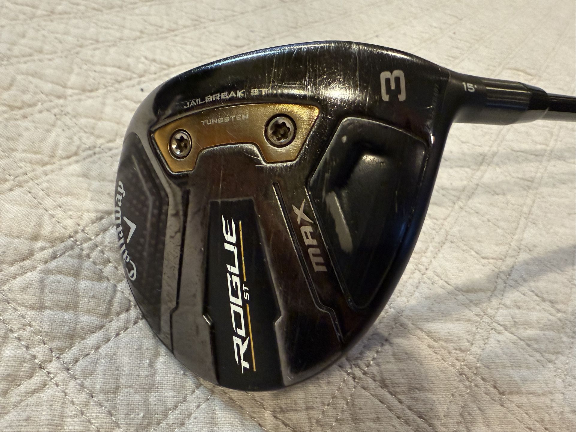 Calloway Rogue St Max 3 Wood 15 Degree R-Flex