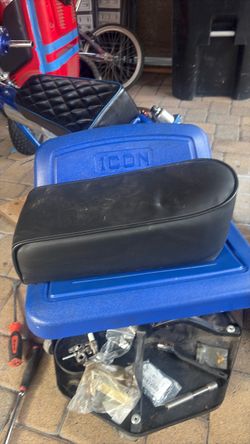 Taco seat minibike