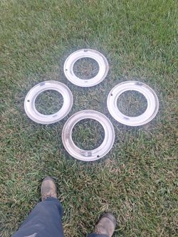 Hubcap outer TRIM RINGS 16" 3 ARE VERY NICE 1 NEEDS WORK