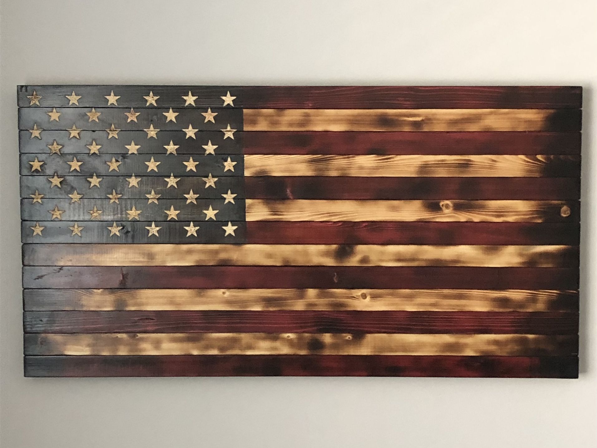 Flag - Wood Handmade
