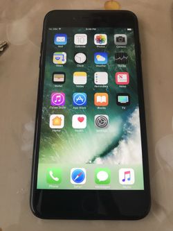 Iphone 7 plus 32gb black att