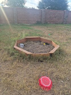 Octagonal Wooden Sandbox