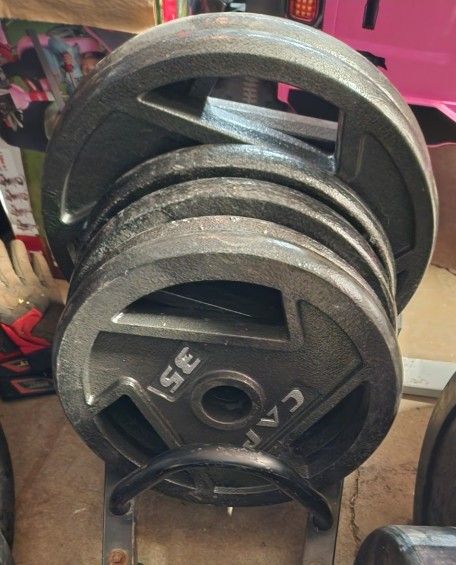 230lbs Olympic Weight Plates