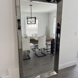 Beautiful Large Floor Leaning Mirror 79 X 47