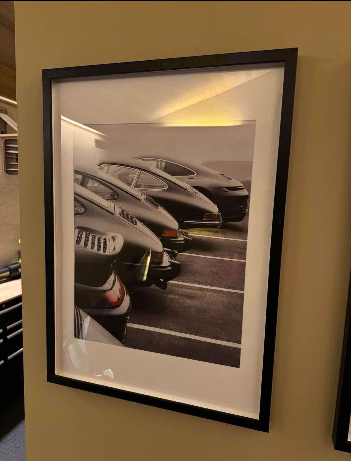 Canvas Porsche Frame