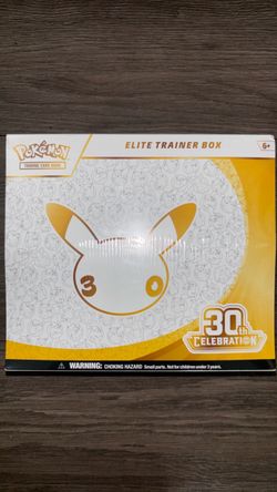 Pokemon Tcg 30th Celebration Elite Trainer Box