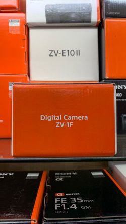 Sony Camera ZV-1F Camera Brand New