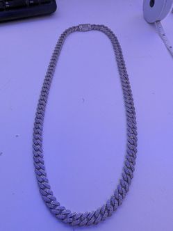 Iced Out Cuban Link Chain Necklace 150 OBO