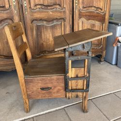 Antique School Desk