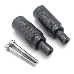Carbon Frame Sliders No Cut Crash Protector Guards For Honda CB 500F Kawasaki Z900 PN: MT219-070-CN