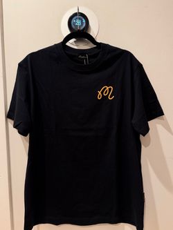 Malbon Curb Your Enthusiasm Black Logo Tee L