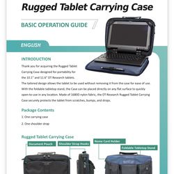 New Rugged Tablet Carrying Case