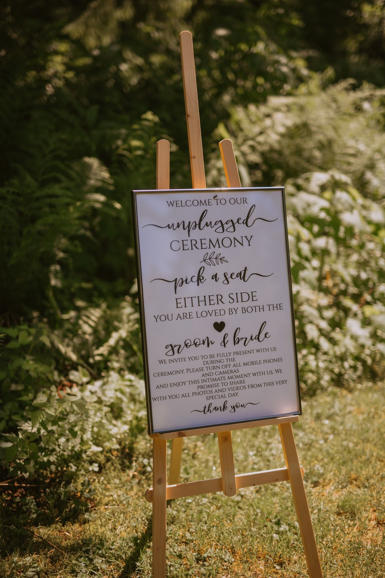 Wedding Welcome Sign