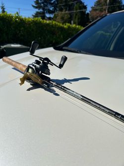 Bass casting rod