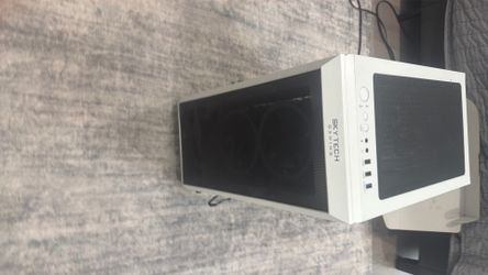 Skytech gaming pc case with mother board