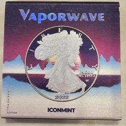 Vaporwave Silver Eagle 
