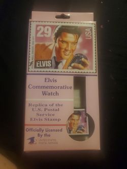 Elvis Commemorative Watch Replica Of US Postal Service Elvis Camp