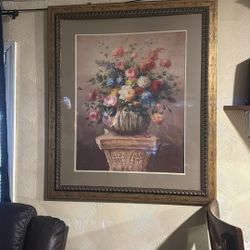Home Interior Flower Frame 
