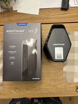 Netgear Nighthawk BE9300 WiFi 7 Router (9.3 Gbps) – Excellent Condition