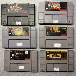 Super Nintendo SNES Games