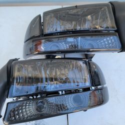 98-04 Dodge Durango 97-04 Dakota Headlights Luces Calaveras Micas Faros Focos Faroles 