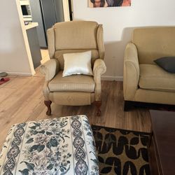 Couch And Recliner Chair 