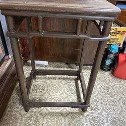 Rare custom Chinese antique end table