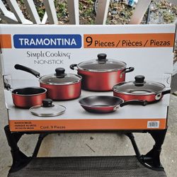 Tramontina 9 PC Pot N Pan Set