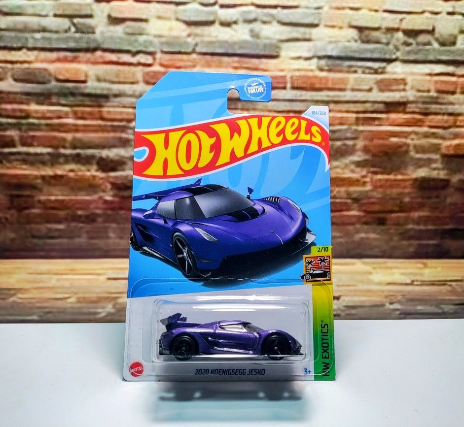 Hot Wheels 2020 Koenigsegg Jesko Purple #184 Mainline 2024