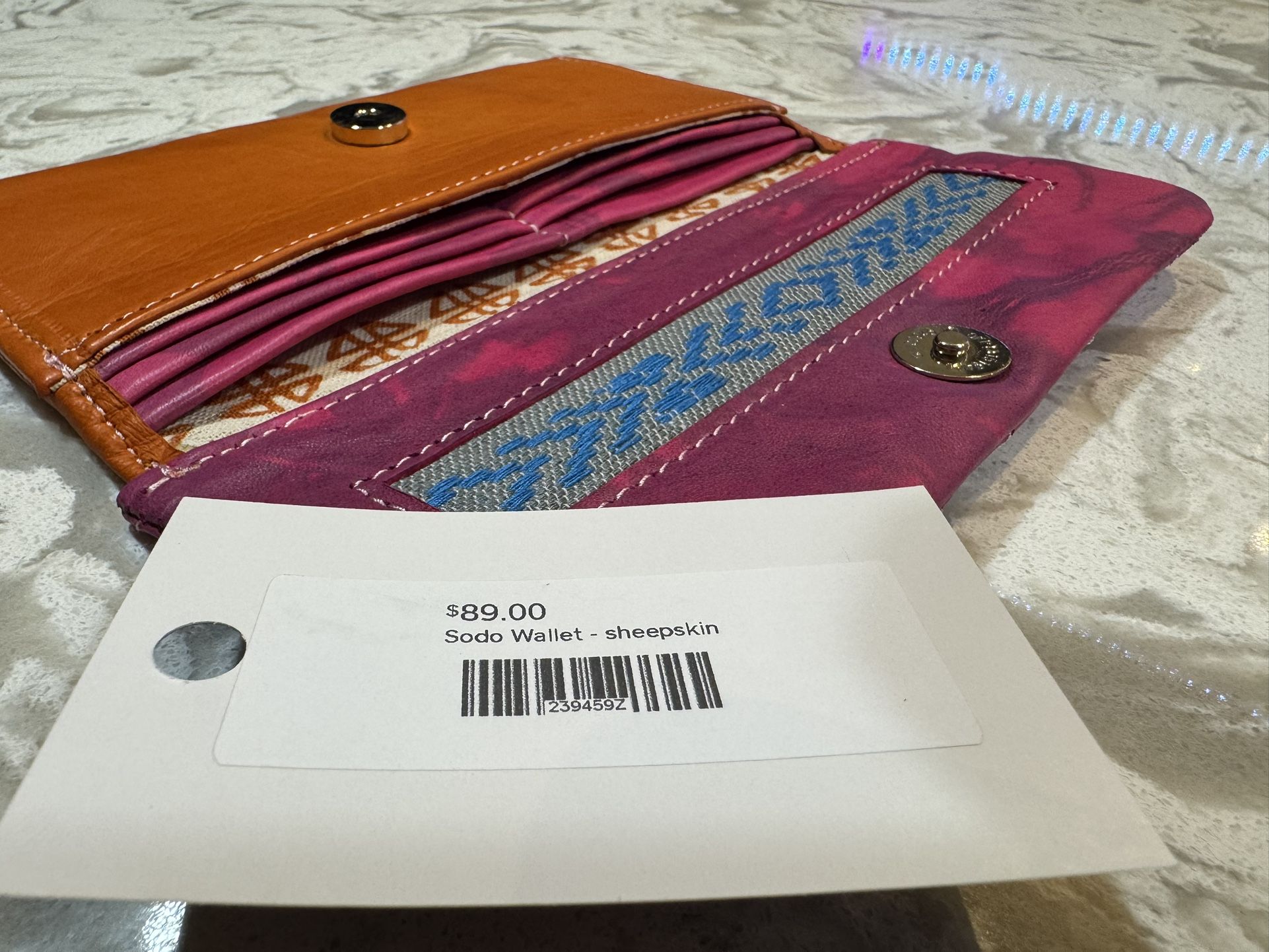 ZAAF Wallet, expertly crafted in Africa. Price is negotiable.