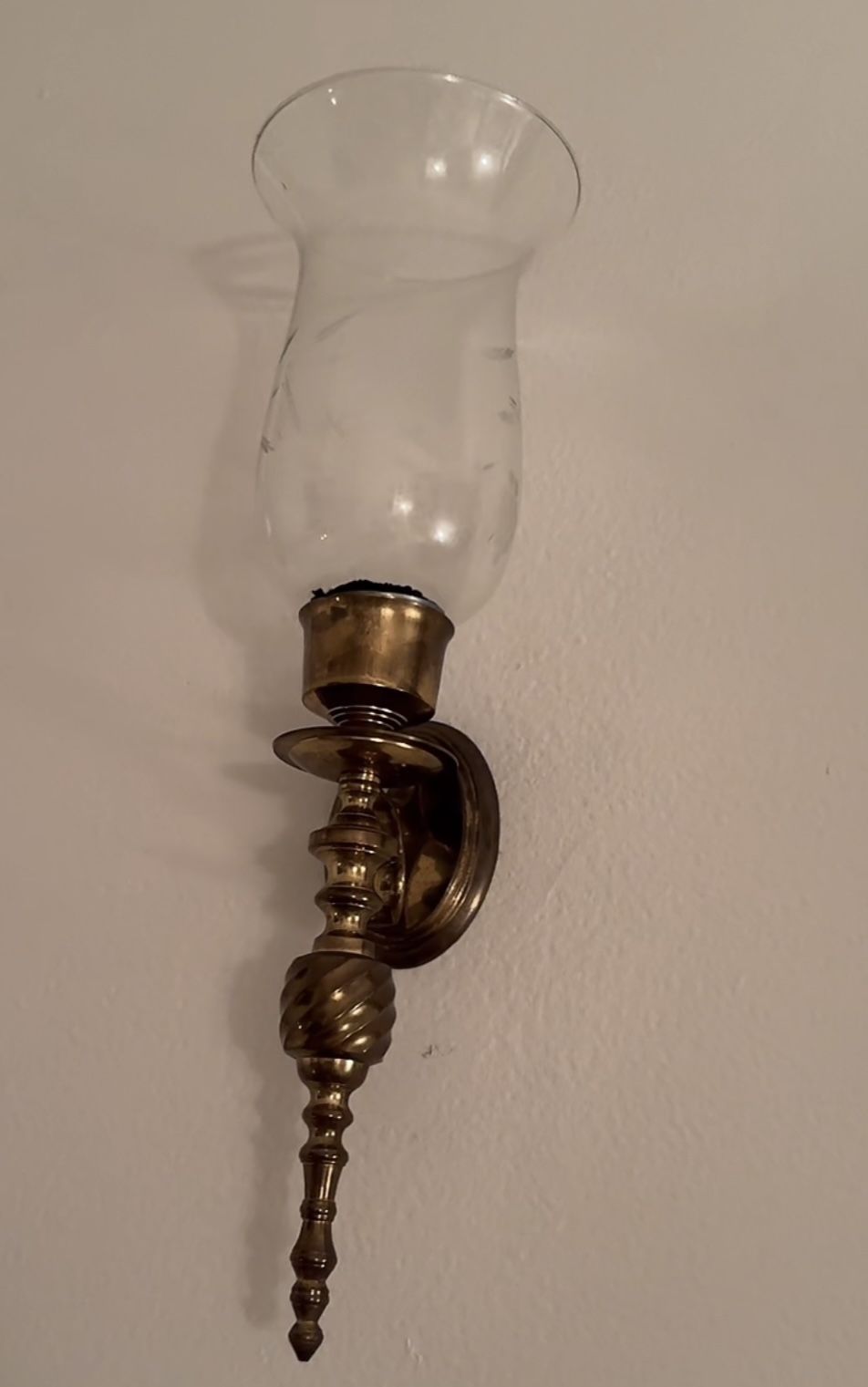 Antique Sconces Pair