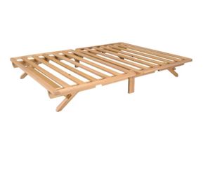Wooden platform bed (full)