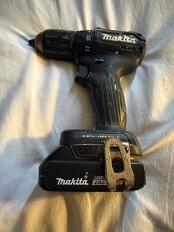 Makita 18V Sub-Compact Brushless Drill + 2.0Ah Battery