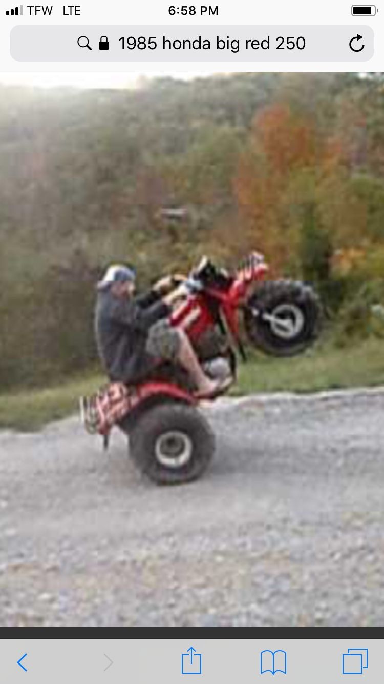 1985 Honda Big Red 250 Three wheeler
