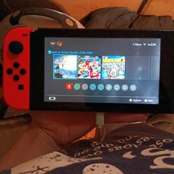 Nintendo Switch With Legends Of Zelda Game