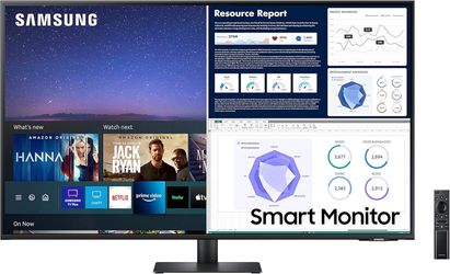 Samsung 43-Inch M7 4K Smart Monitor & TV (With Box & Remote)