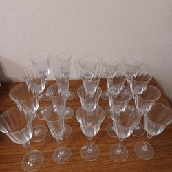 Crystal glasses