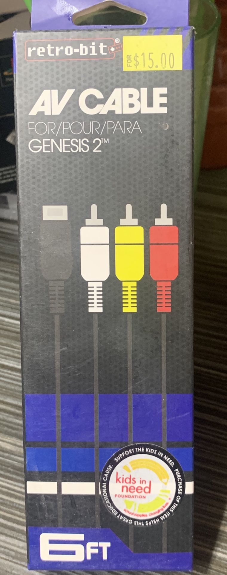 Av cables for Genesis 2